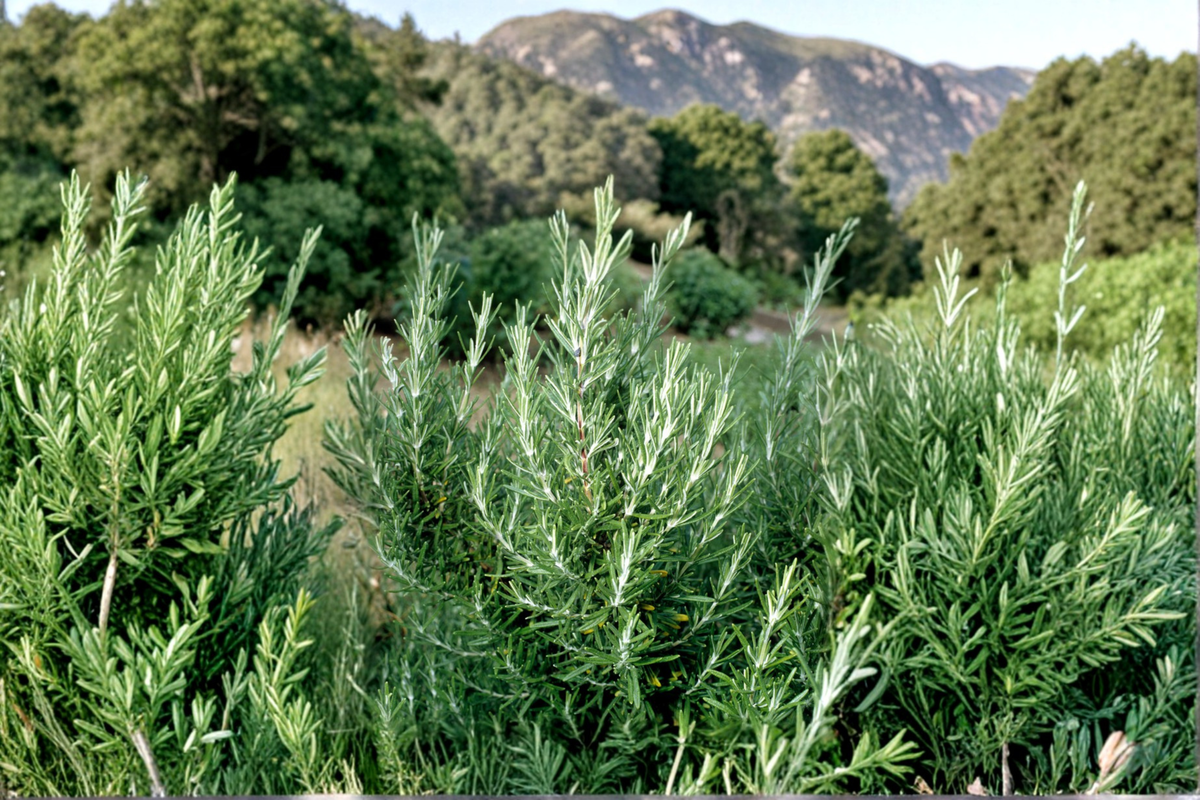 Rosemary Plant 3 Gallon Live Shrub - Salvia rosmarinus, Evergreen Hedge Plant