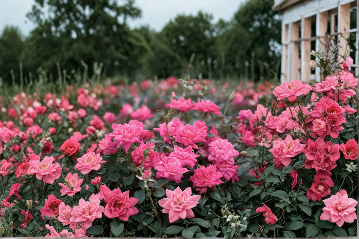 Pink Double Knock Out Rose 3 Gal Live Plant - Rosa Flowering Shrub