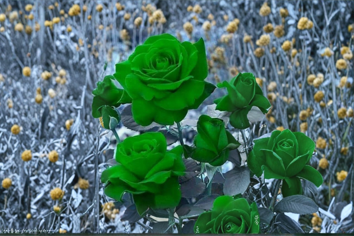 Green Rose Seeds (Rosa chinensis viridiflora) – 10 Seeds, Ornamental Shrub Rose
