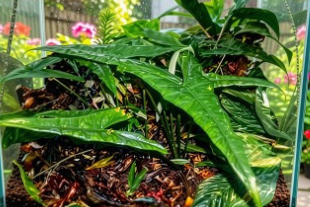 Alocasia Zebrina Reticulata Elephant Ear Live Plant in 3