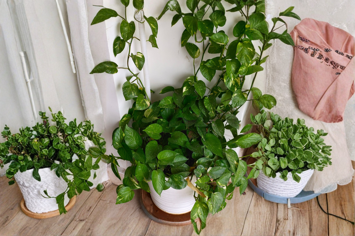Jessenia Pothos Fully Rooted Live Plant in 3" Pot