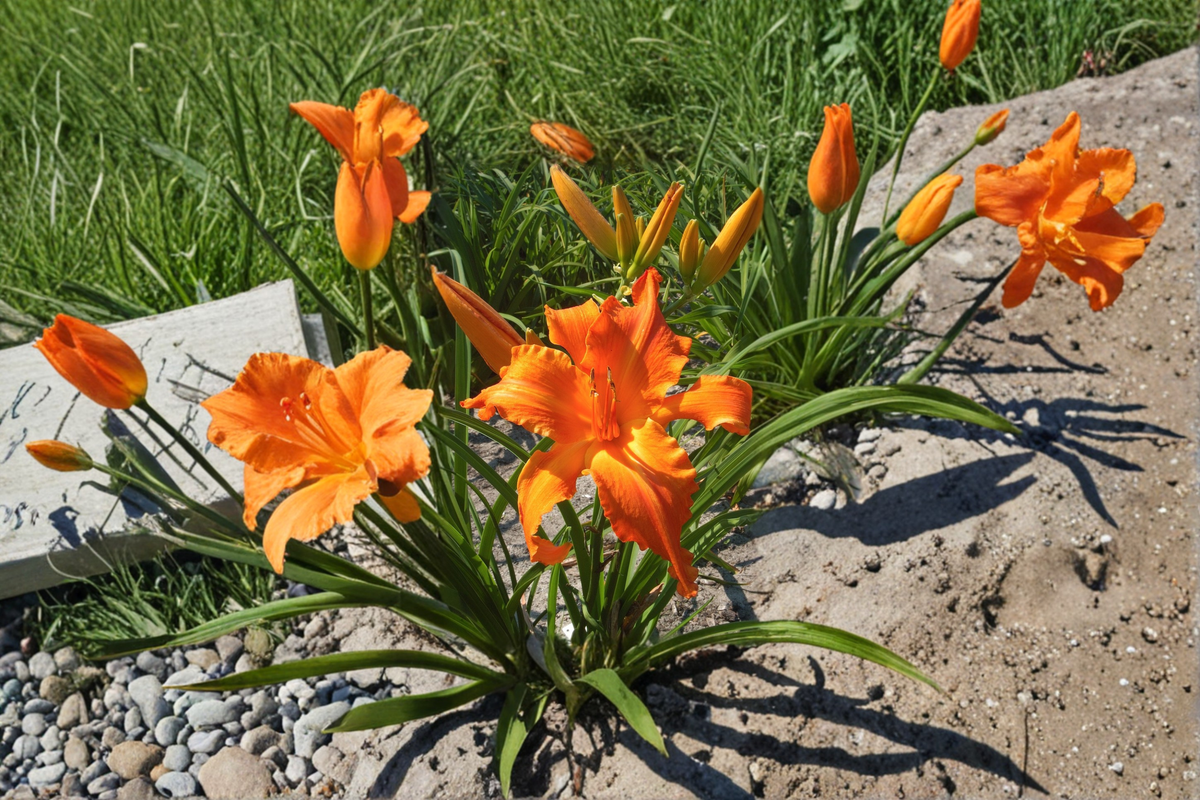 Daylily Primal Scream – 3 Bare Root Plants | Hemerocallis Perennial