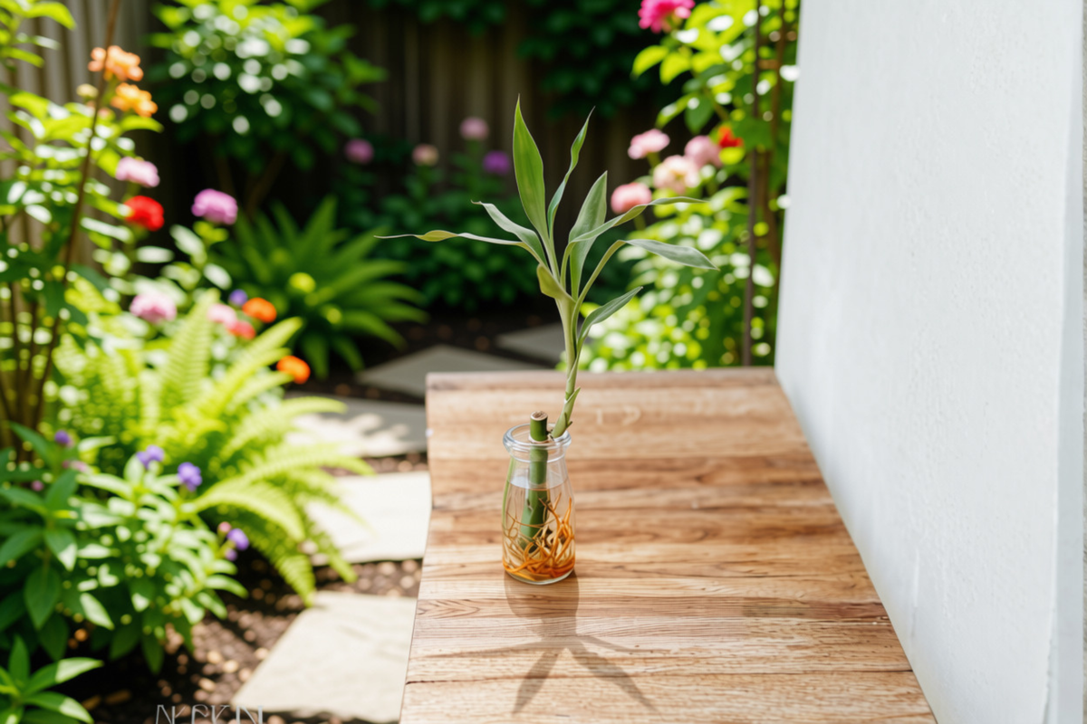 Lucky Bamboo Live Plant Stalks - 7 Stalks, 4 inches each (Dracaena sanderiana)