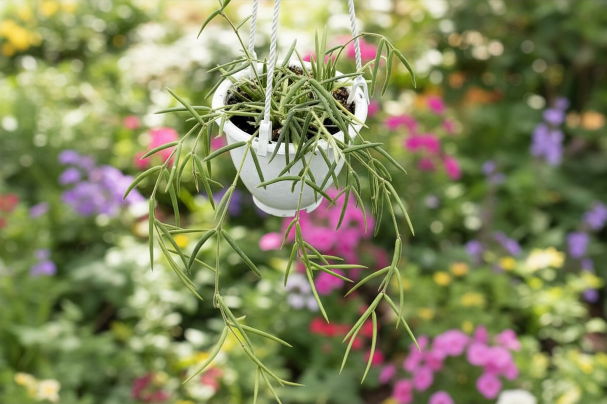Hoya Linearis Live Plant - 4.5 Inch Pot Starter Plant, Rare Trailing Hoya