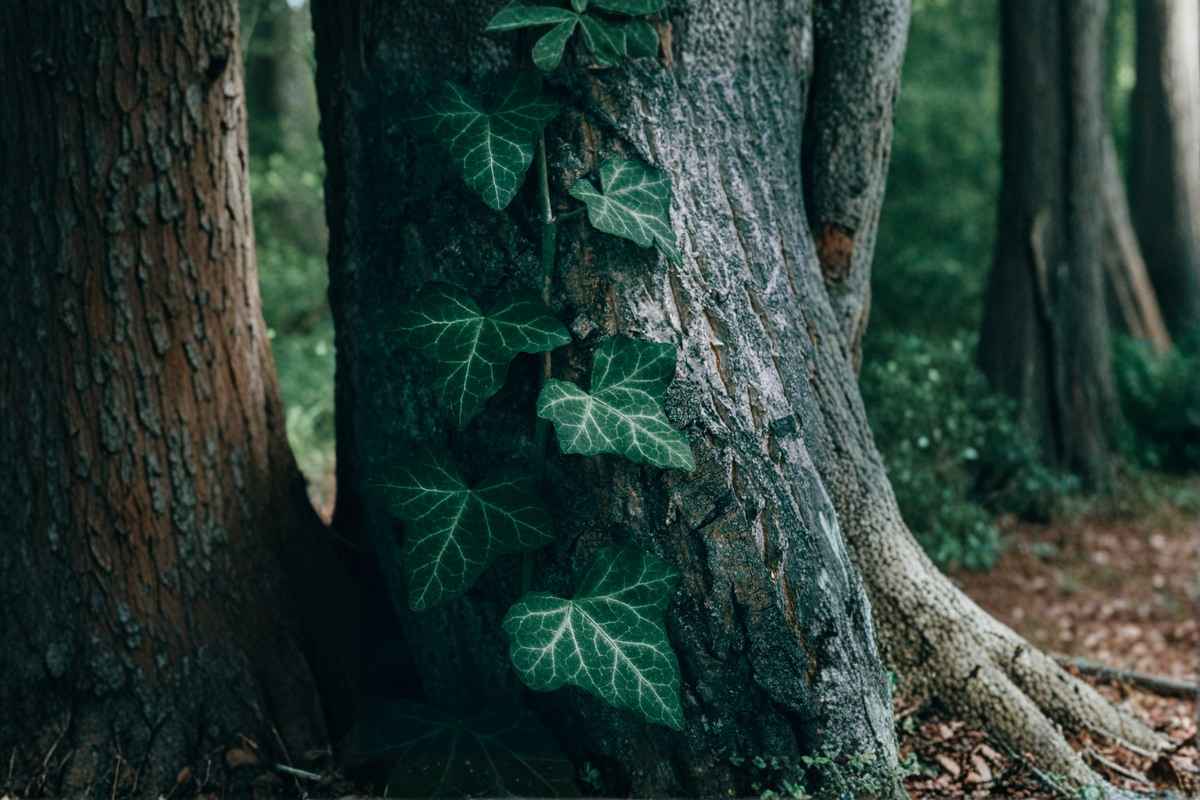 English Ivy Live Rooted Plants (5) Hedera helix – Evergreen Vine for Pots & Ground Cover
