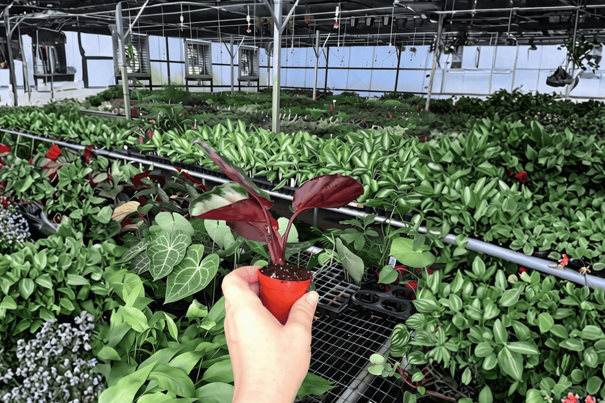 Calathea Rosy Goeppertia roseopicta ‘Rosy’ Bare Root Starter Plants — 2