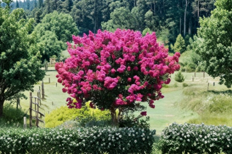 Pink Crape Myrtle Live Cuttings (Lagerstroemia indica) - 10 Unrooted Cuttings for Propagation