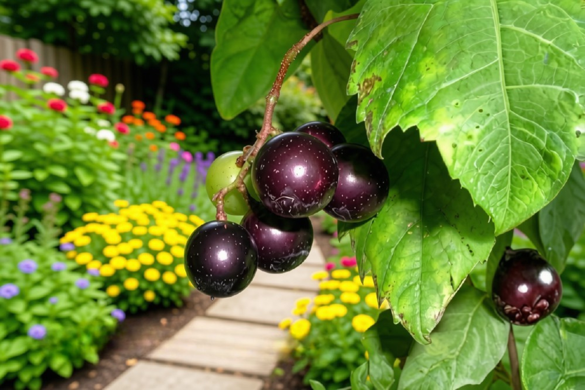 Delicious Muscadine Grape Live Starter Plants (5) | Vitis rotundifolia