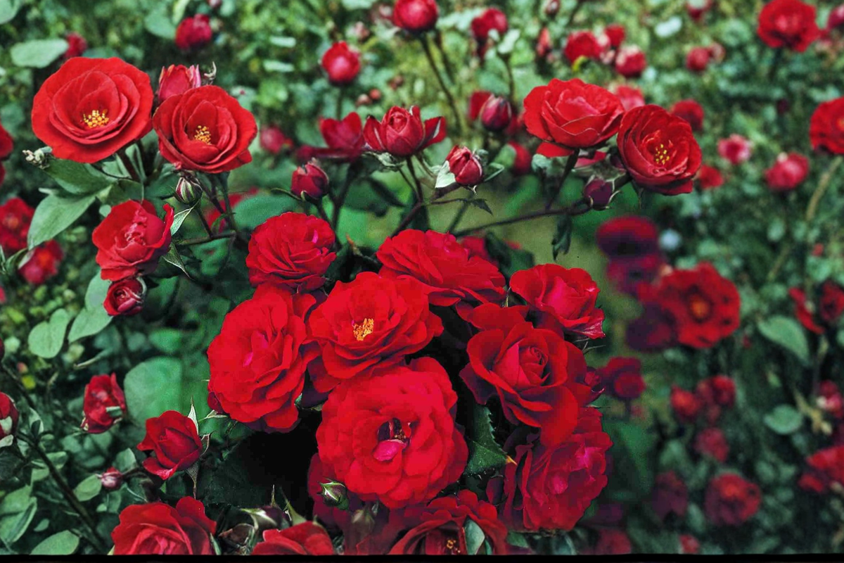 Mr Lincoln Hybrid Tea Rose Bush 3 Gal Live Plant - Deep Red Blooming Rose