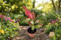 Aglaonema Red Angel Live Plant - 2 Inch Pot, Indoor Tropical Foliage
