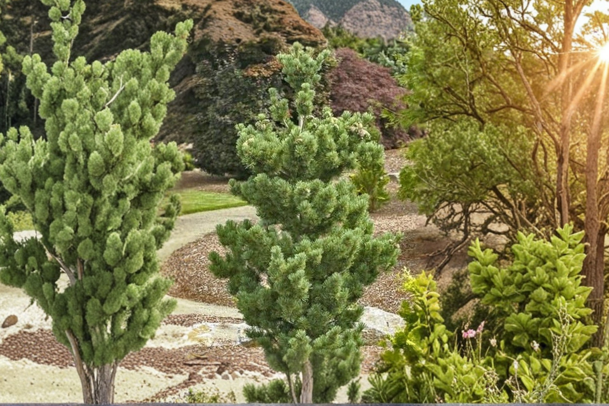 Koto Buki Japanese Black Pine Live Plant – Pinus thunbergii, 8" Tall in 1 Gallon Pot