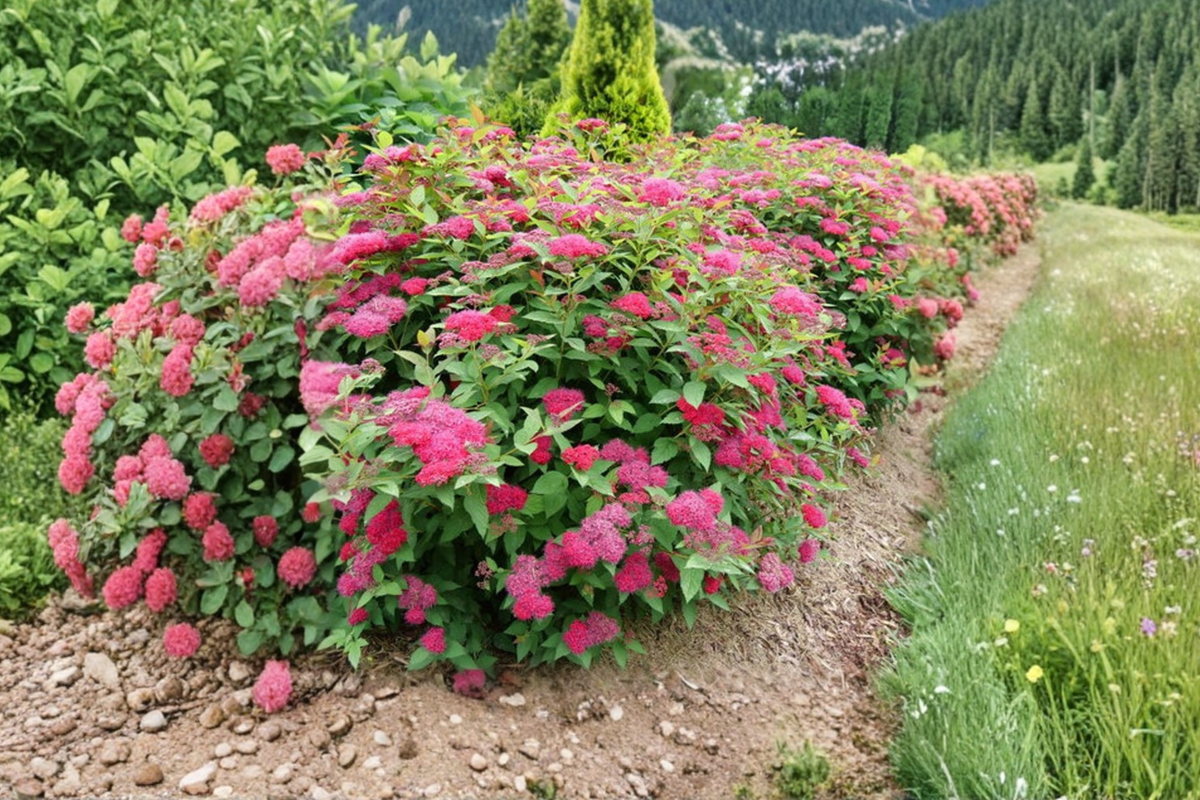 Double Play Doozie Spiraea japonica - Live 4" Pot Starter Plant