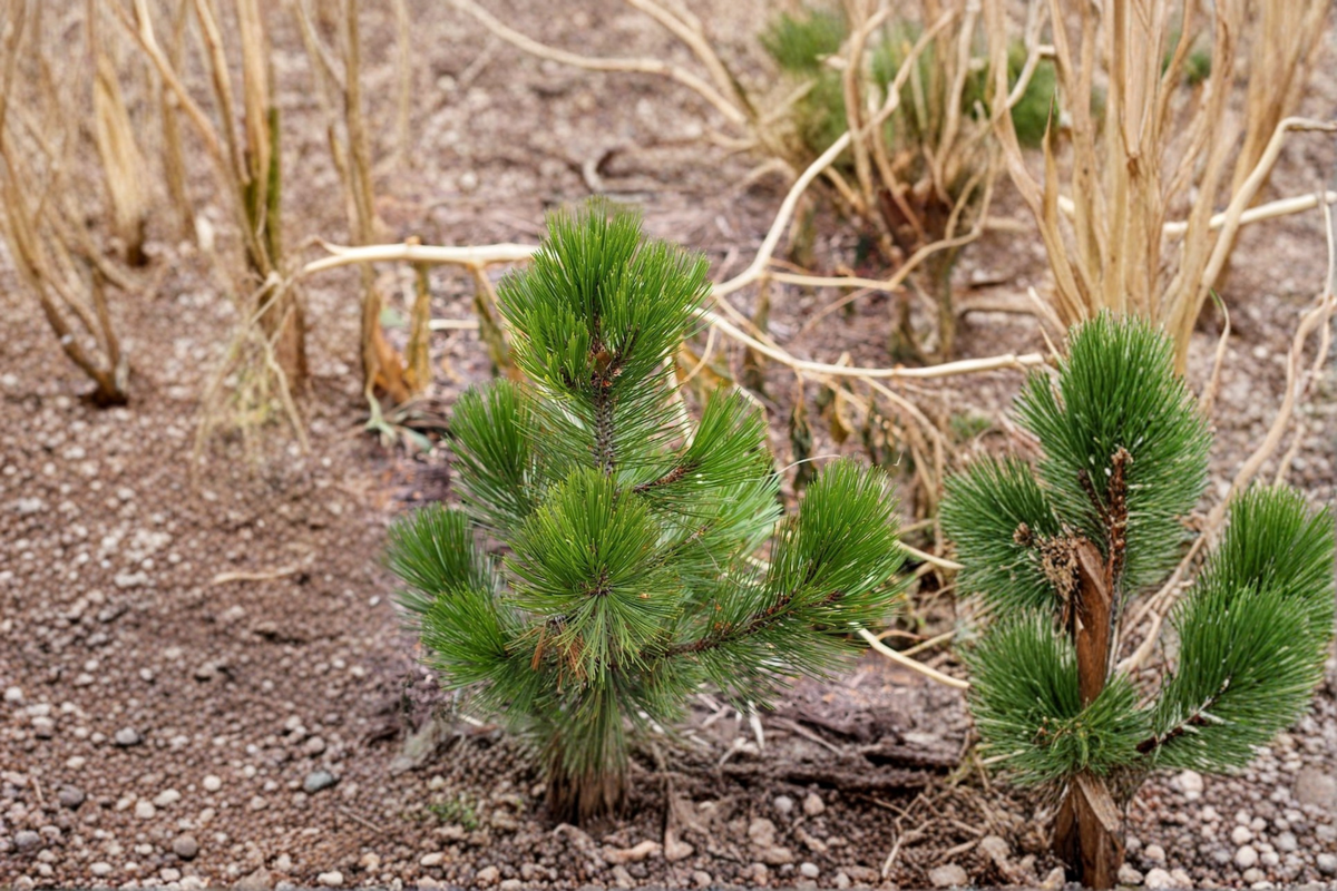 Bosnian Pine Compact Gem Live Plant 1 Gallon Pot, 8-Inch Tall Evergreen Tree