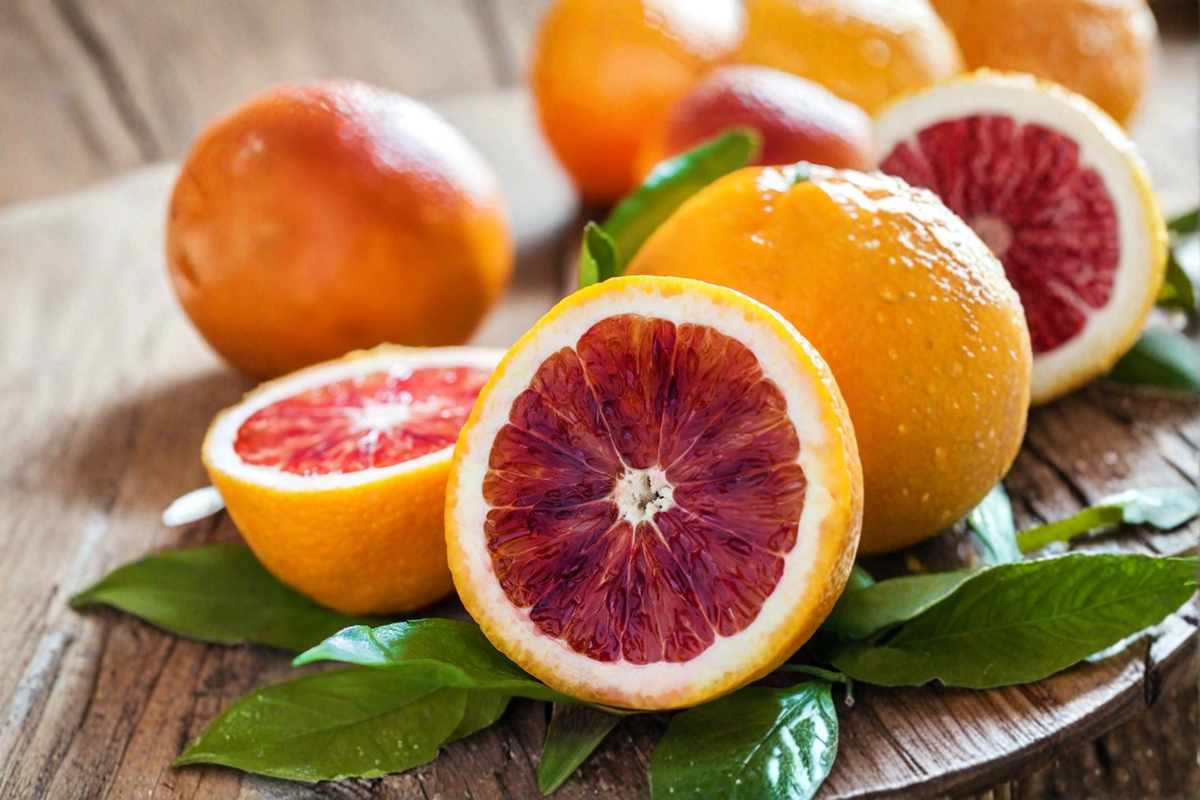 Grafted Blood Orange Tree - 4–5 Ft Live Citrus Tree