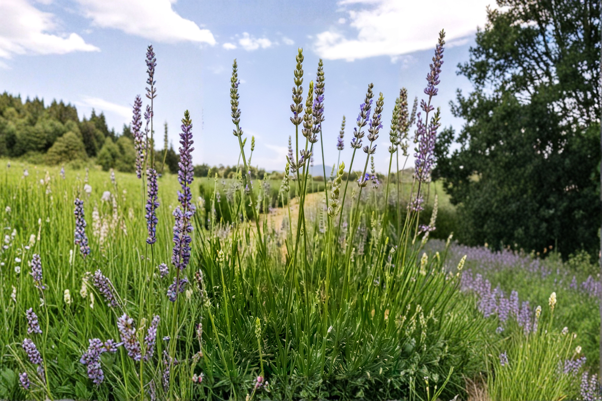 Grosso Lavender Live Plant in 4-Inch Pot | Lavandula x intermedia