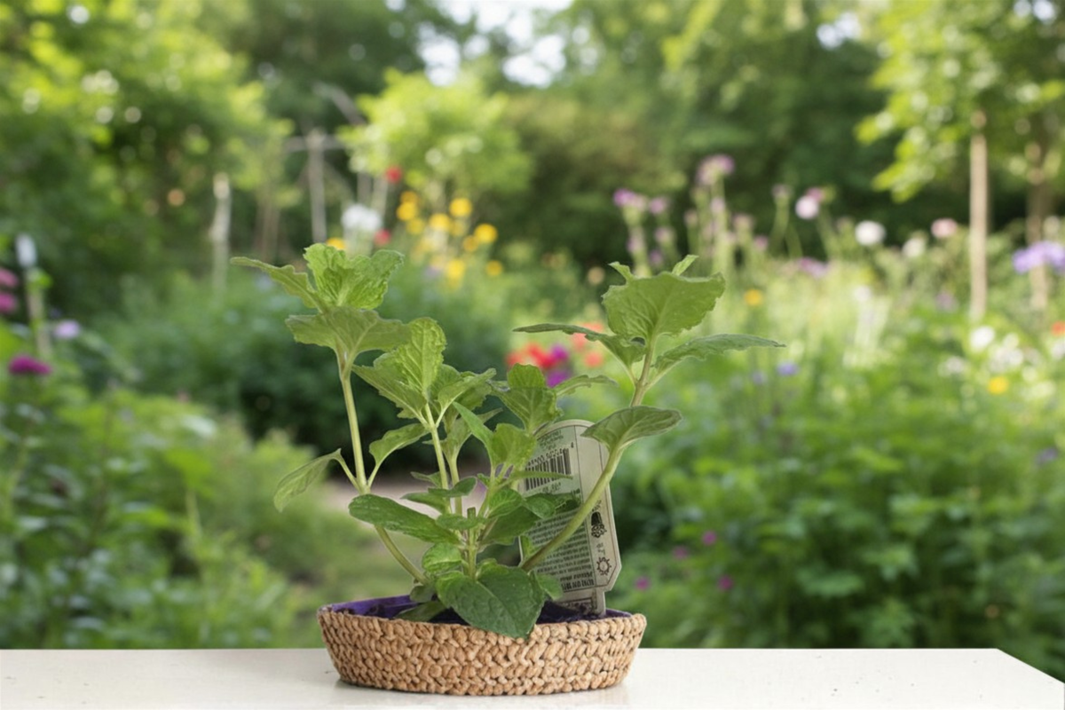 Mojito Mint Live Plant (Mentha × villosa) - Rooted Starter, 3–8 Inches, GMO-Free