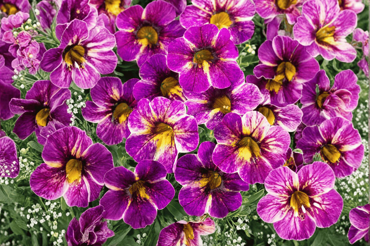 Calibrachoa Chameleon Blackberry Pie Million Bells - 4-Inch Pot