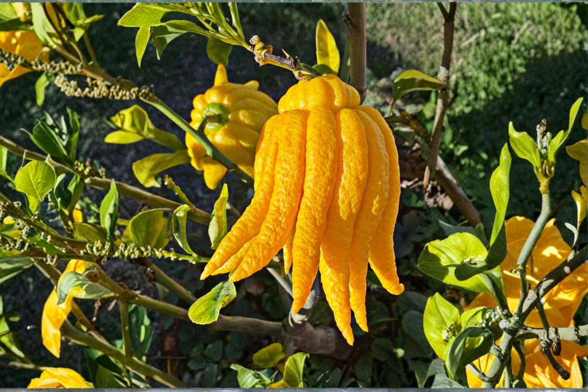 Buddha’s Hand Citron Grafted Citrus Tree – 2ft Tall Live Plant