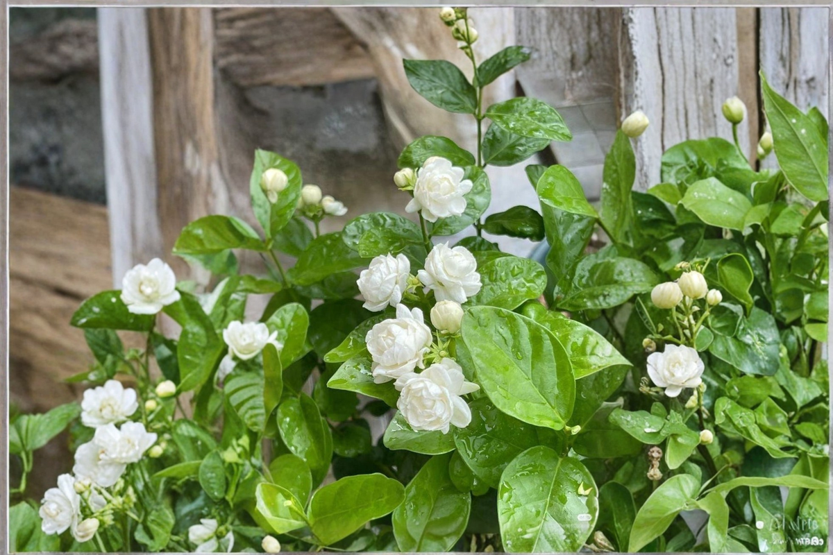Grand Duke Jasmine (Jasminum sambac) Live Plant 2-3ft - Fragrant White Blooms