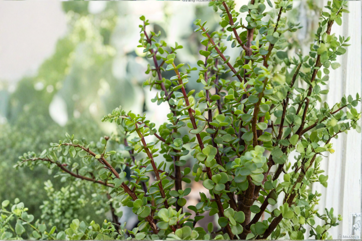 Spekboom Elephant Bush Portulacaria afra - Live Plant in 4-Inch Pot