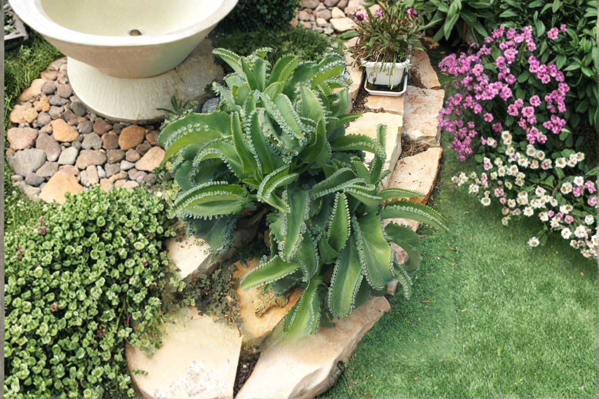 Mother of Thousands Kalanchoe daigremontiana Bare Root Succulent Plants - 6 Live Plants