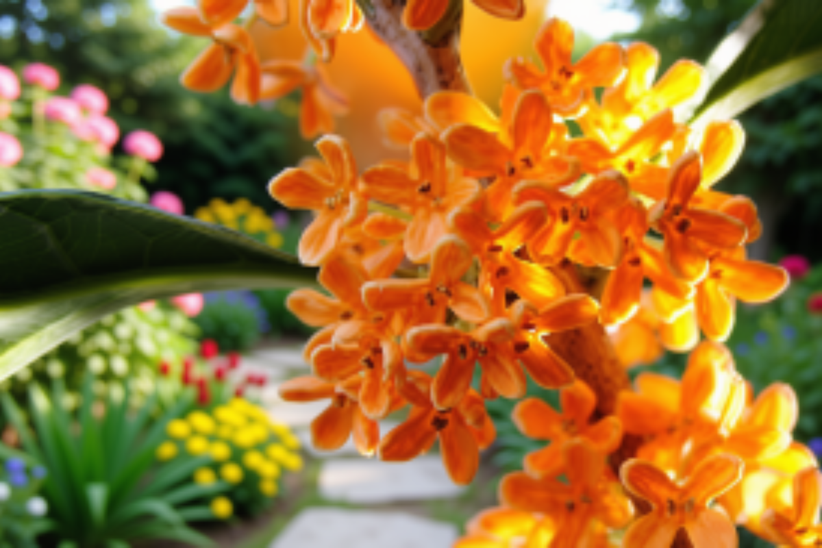 Orange Tea Olive Osmanthus fragrans aurantiacus | 2.5 Quart Live Plant