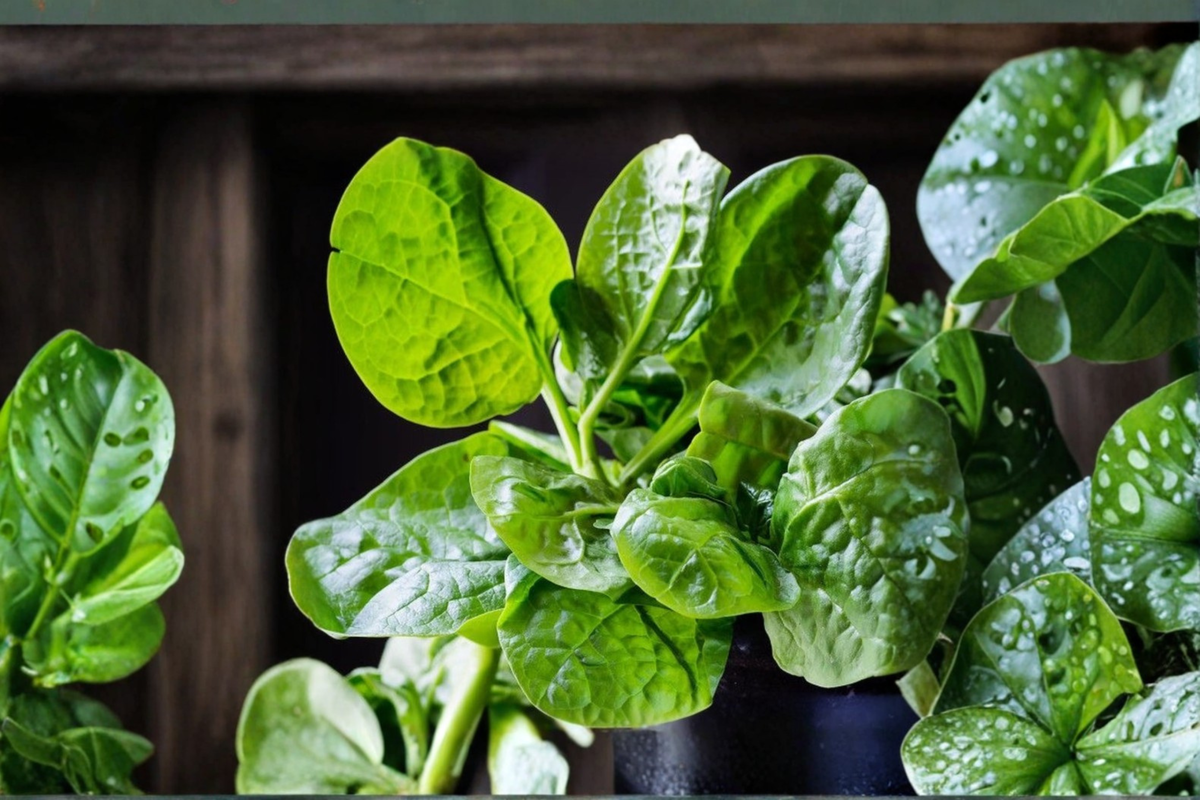 Malabar Spinach Basella alba Seeds 100+ Climbing Leafy Vine