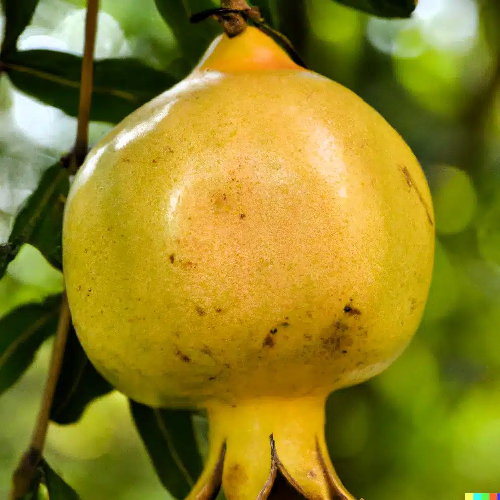 White Pomegranate Cuttings Punica granatum - 10 Hardwood Stems, 8-10" (Hardwood Cuttings) – Zones 8-11