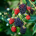 Triple Crown Thornless Blackberry Cuttings (7) - Unrooted 6"-10" Starter Plants
