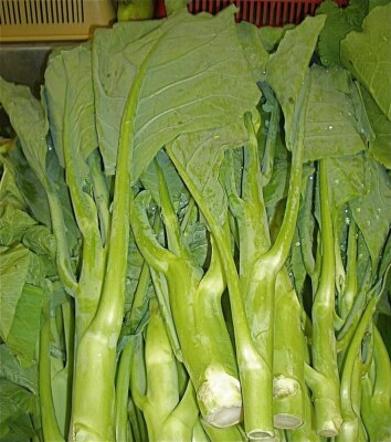 Chinese Broccoli Kailaan Seeds (500mg) Open-Pollinated Asian Green - Heirloom Non-GMO
