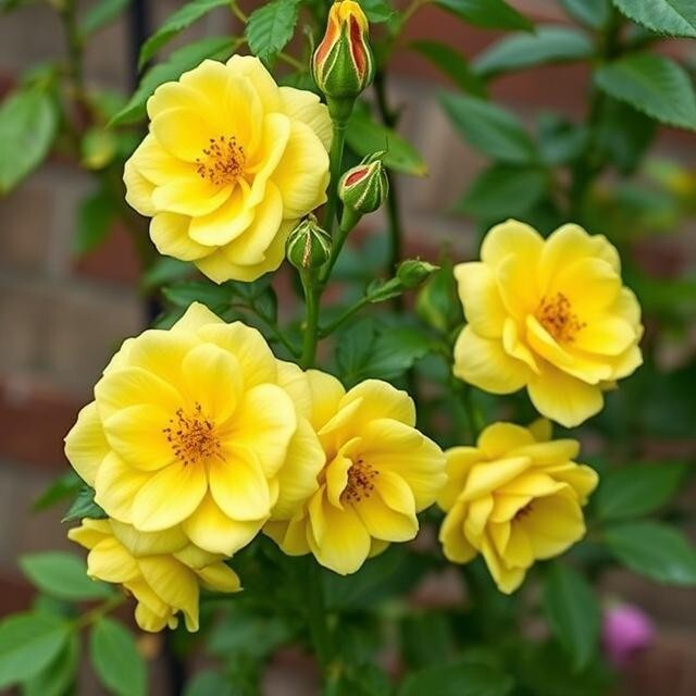 Yellow Climbing Rose Seeds - 20 Rare Vining Roses for Trellises & Fences