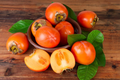 Kaki Persimmon Cuttings (Diospyros kaki) Tomel - 5 Unrooted Cuttings for Grafting
