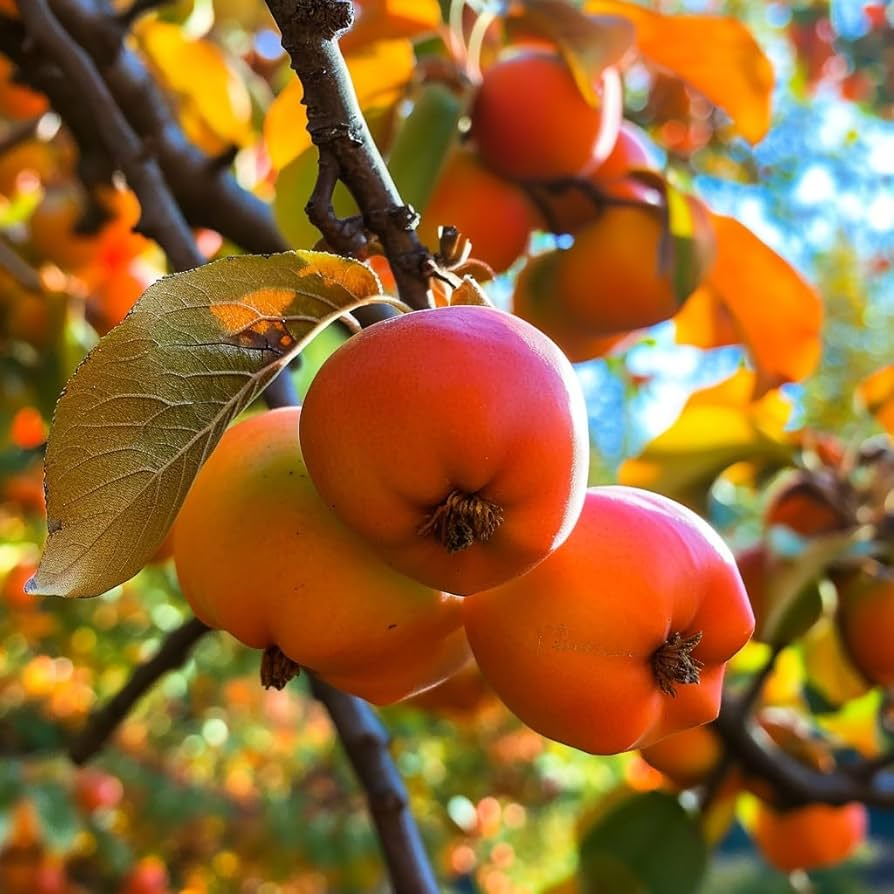 American Persimmon Tree - Diospyros virginiana Bare Root 12–24” | Native Edible Fruit Tree